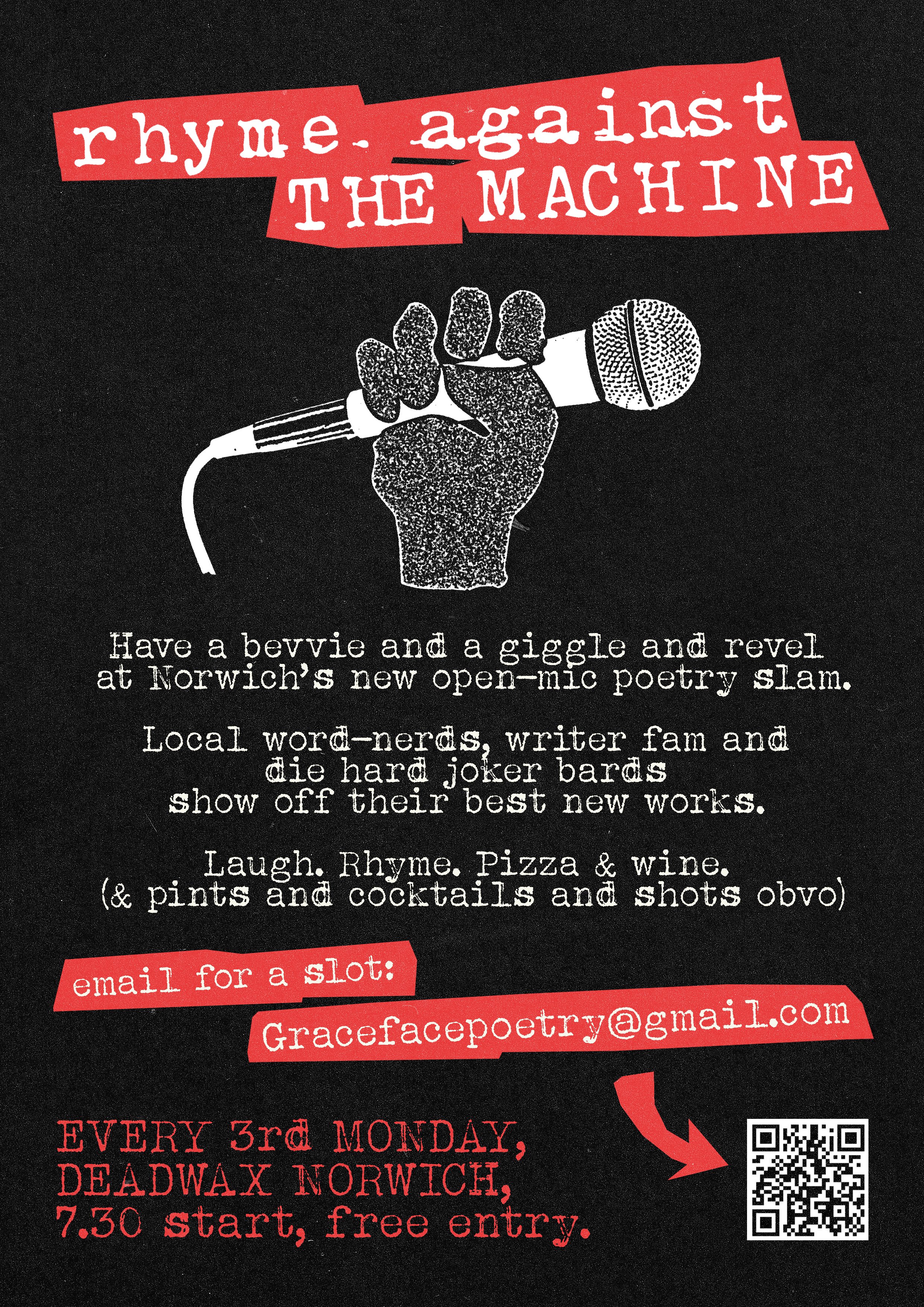 RHYME AGAINST THE MACHINE