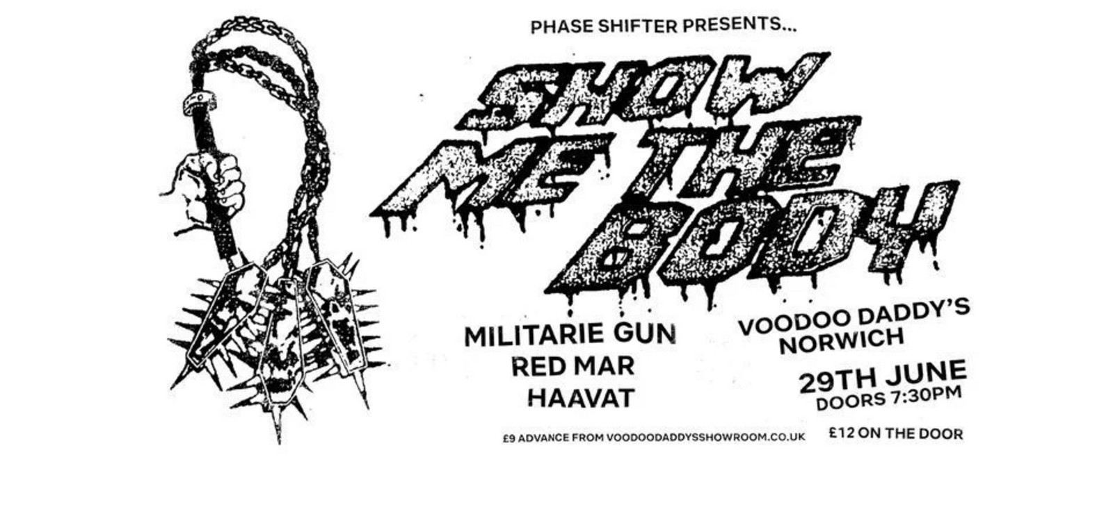 Show Me The Body + Militarie Gun + Red Mar + Haavat