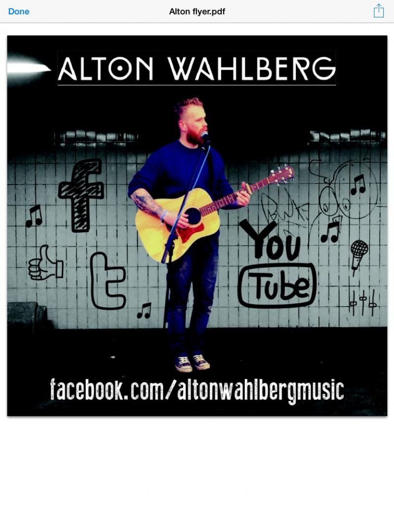 Alton Wahlberg The Bearded Busker